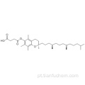 Ácido butanodióico, 1 - [(2R) -3,4-di-hidro-2,5,7,8- tetrametil-2 - [(4R, 8R) -4,8,12-trimetiltridecil] -2H-1-benzopirano 6-yl] éster CAS 4345-03-3